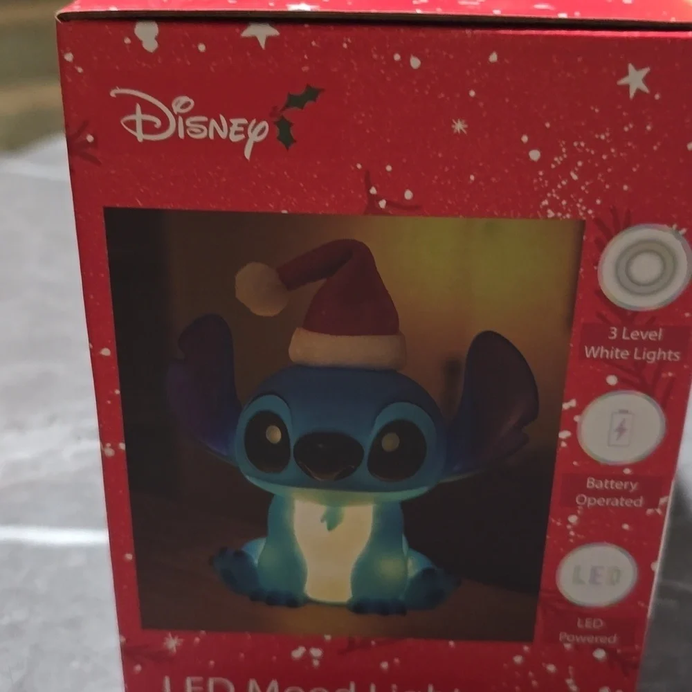 Stitch LED Christmas Mood Light NWT